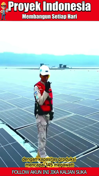 'PLTS CIrata : Energi Hijau Dari Matahari Untuk Masa Depan' #cleanergy #indonesiapembangkitlistrik