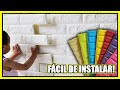 DIY Transforma tus paredes de  forma económica y práctica con las PLANCHAS O LÁMINAS DECORATIVAS 3D