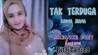 TAK TERDUGA~Rhoma irama~Karauke duet bareng Fitritania8