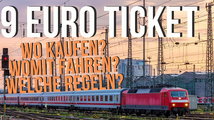 Wo kann man die 9 € tickets kaufen