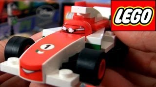 Lego Carros 2 Francesco Bernoulli 9478 Disney Pixar Carrinhos do filme Cars 2 Portugues Review