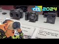 Ces 2024 in 3d vr180  canon new apsc vr  3d lens for spatial qoocam 3 ultra and more