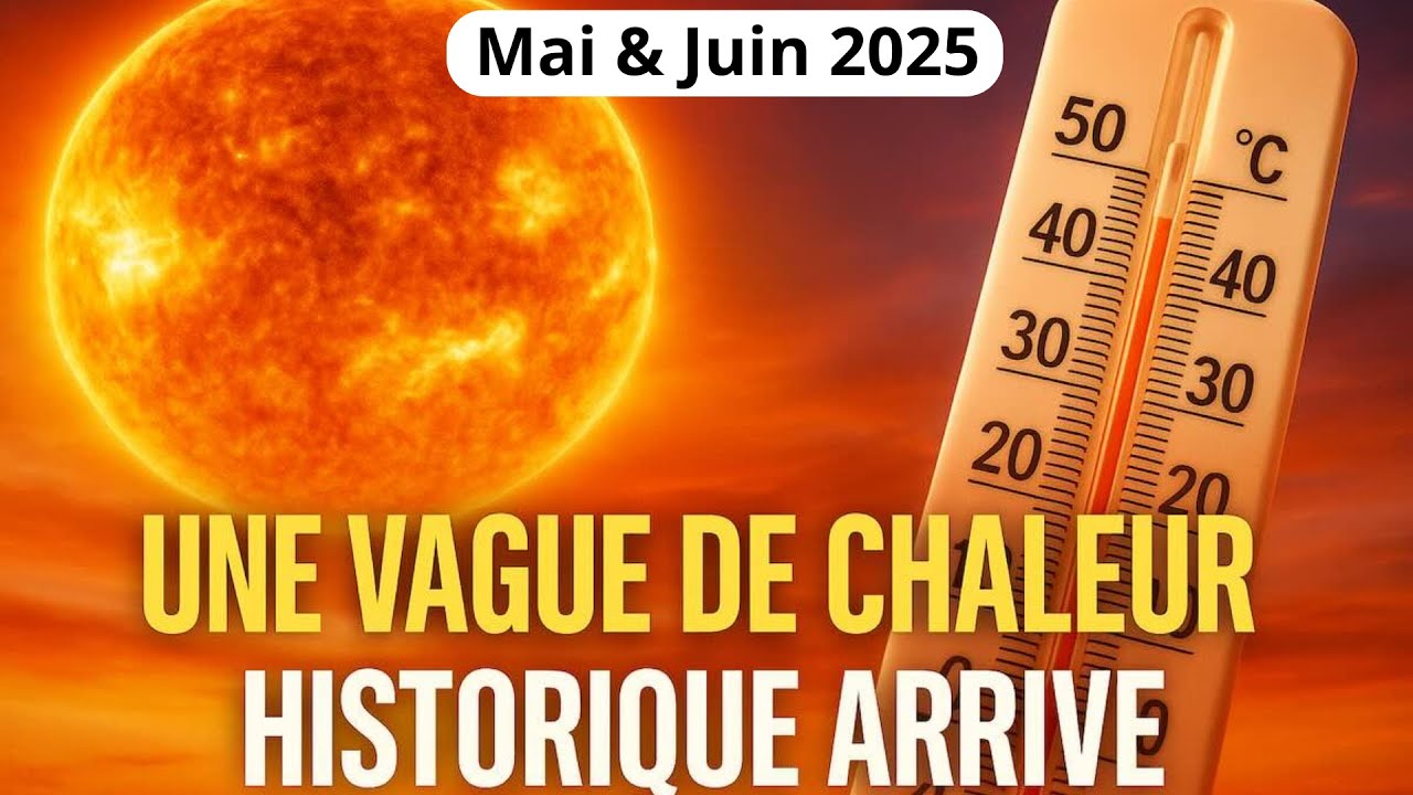 Une Vague de Chaleur Historique ARRIVE en France ? Pour Mai et Juin ...