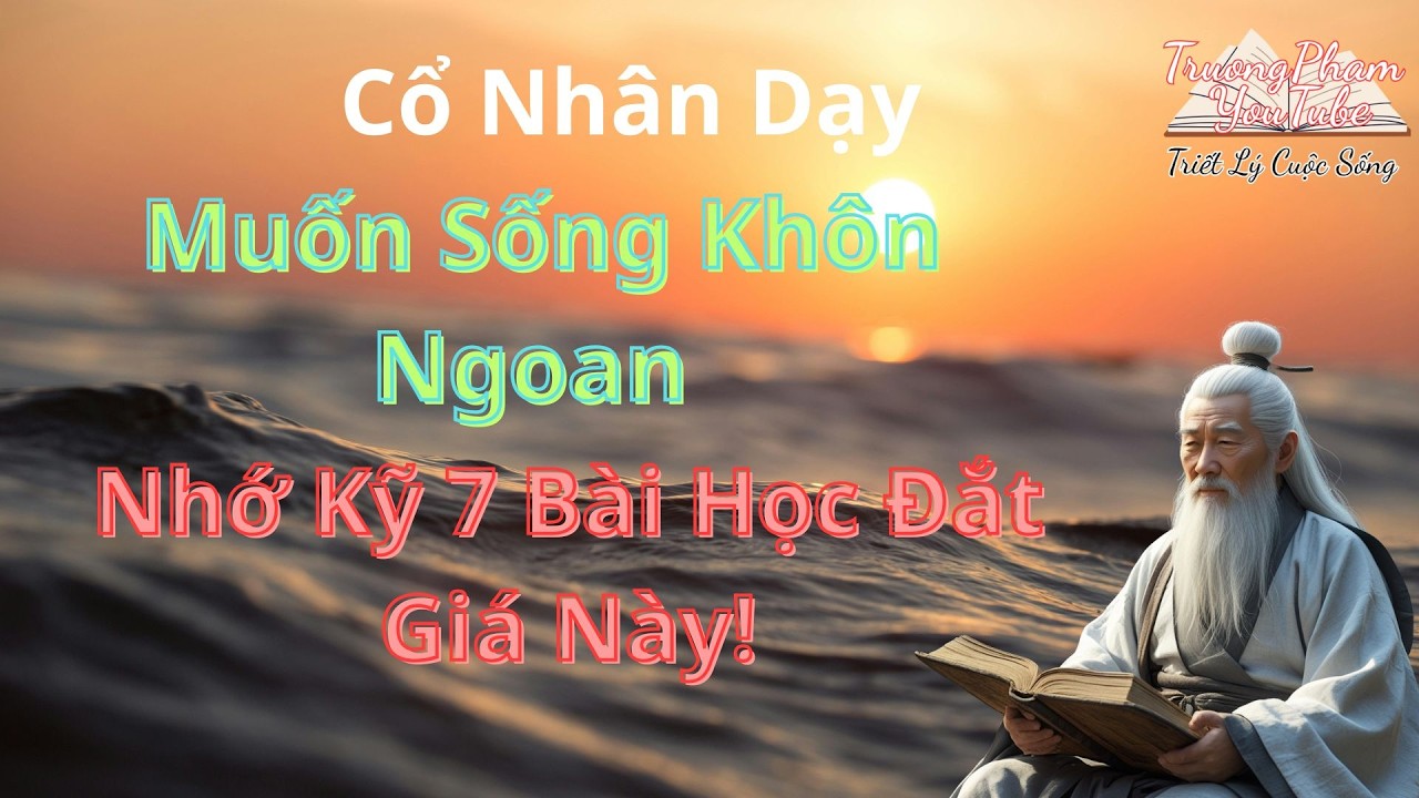 Cổ Nhân Dạy: 7 Bài Học Đắt Giá Nhất Đời Người Phải Ghi Nhớ! | # ...