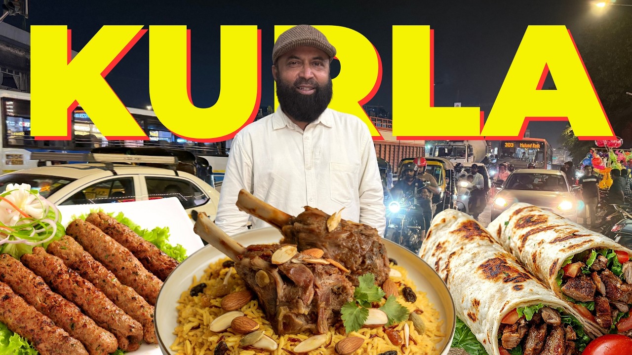 Kurla Street Food Tour 2026: Zakir Seekh, Taj King, Arabian Luqma 😱 Is it Safe?