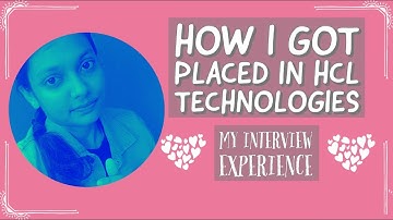 My Interview Experience with HCL Technologies 2021 || HCL Interview Process For Freshers || GET ||