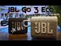 Бездротова портативна акустична система JBL GO 3 ECO Green