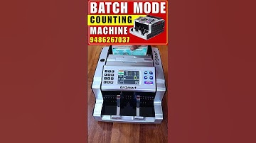 Batch Mode Counting Machine in Sholinganallur Chennai✨ #batchmode #counting #ytshorts #shorts