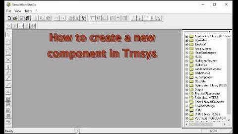 trnsys Simulation tutorial 1