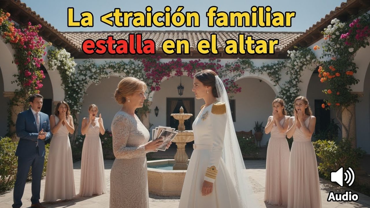 LA MADRASTRA IRRUMPIÓ CON FOTOS FALSAS, PERO LA GENERAL NOVIA LAS CONVIRTIÓ EN SU VICTORIA.