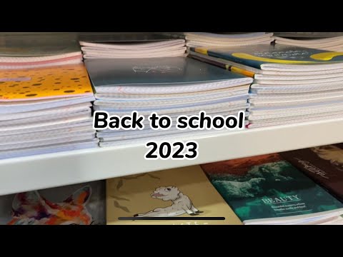 Back to school 2023 / обзор покупок с Москвы