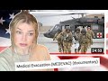 New Zealand Girl Reacts to the Incredible USA MEDEVAC Team | Medical Evacuation Team