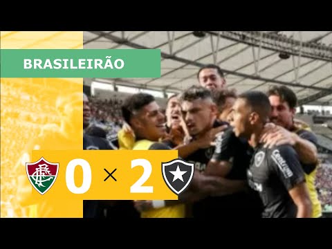 FLUMINENSE 0 X 2 BOTAFOGO - CAMPEONATO BRASILEIRO 2023; VEJA OS GOLS