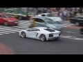 爆音を響かせるアヴェンタドールとフェラーリ。Lamborghini Aventador,Gallardo,Murciélago & Ferrari Enzo,458,F430