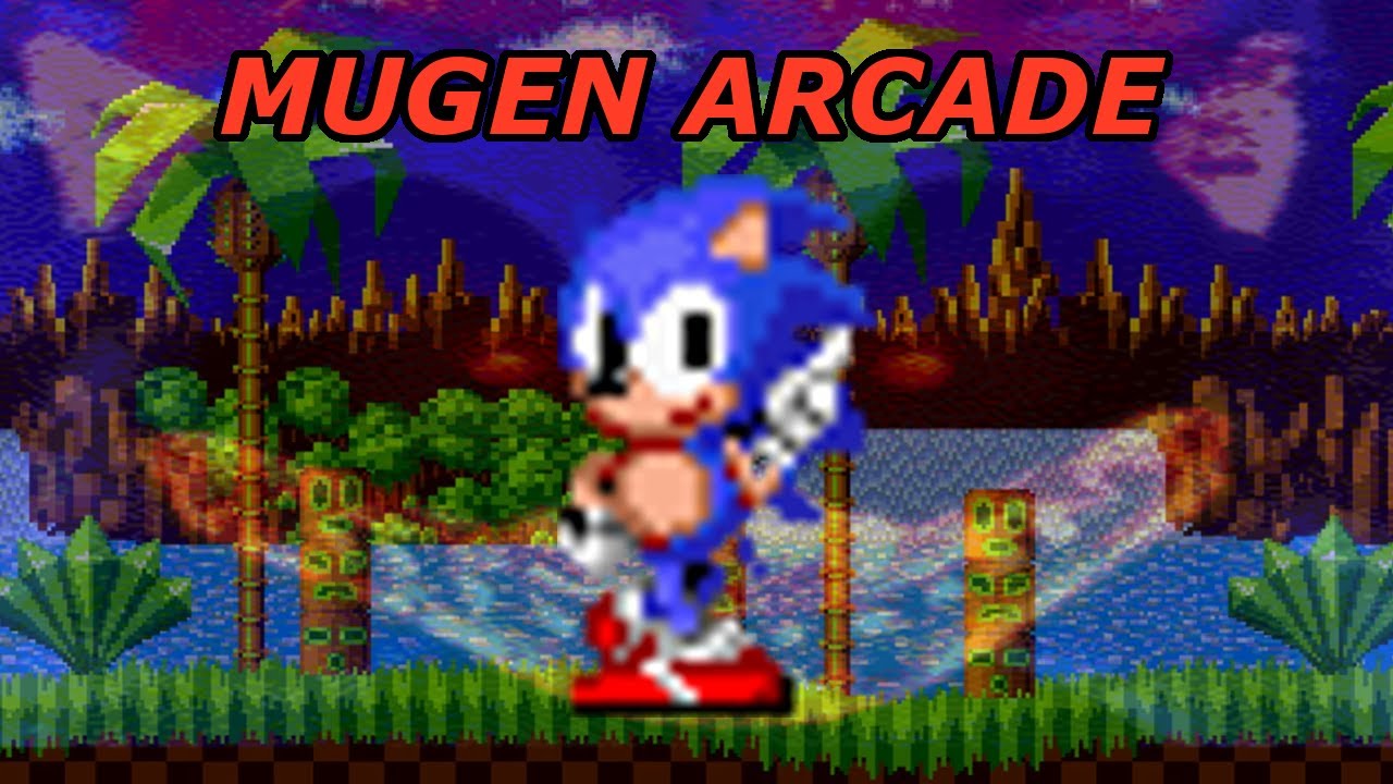 Mugen Arcade Mode with An Ordinary Sonic The Hedgehog