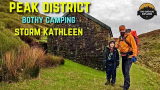 Peak District | Bothy Camping In Storm Kathleen ! Wet Windy And Wild