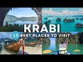 15 Amazing Places to Visit in Krabi, Thailand - Ao Nang, Railay Beach &amp; More