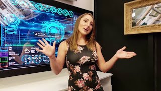Samsung Framed Mirror TV - Hidden Television
