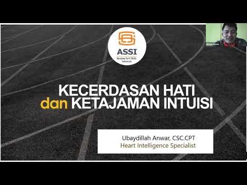 REKAMAN WEBINAR MEMPERTAJAM INTUISI DENGAN KECERDASAN HATI