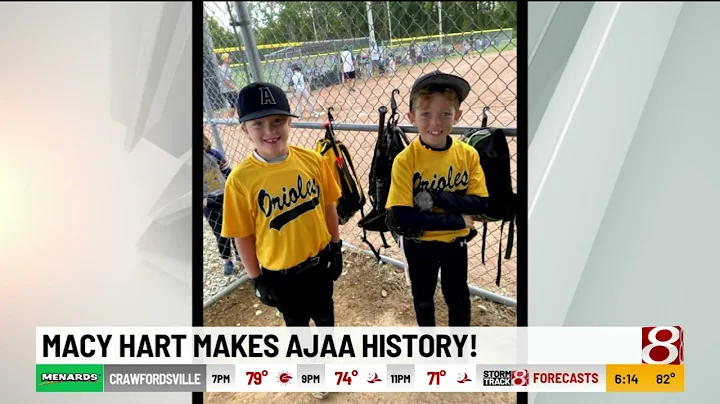 Macy Hart makes Avon Junior Athletic Association h...