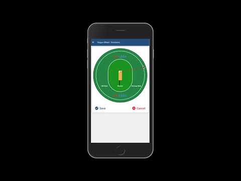 CricClubs mobile app  live scoring