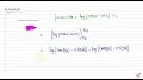 Evaluate the definite integrals `int_(pi/6)^(pi/4) cose cxdx`...