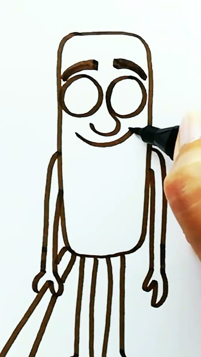 How to Draw Tung Tung Tung Sahur #brainrot#drawing