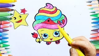 KEK VE PASTA BOYAMA SAYFASI RENKLERİ ÖĞRENİYORUM