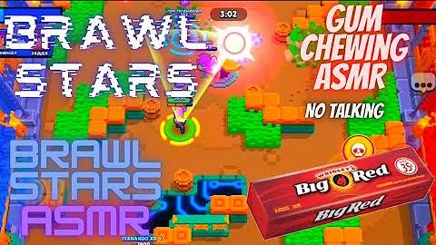 ASMR Gaming 🌸 *FIRST* TIME PLAYING BRAWL STARS 🌟 + Relaxing Gum Chewing ASMR