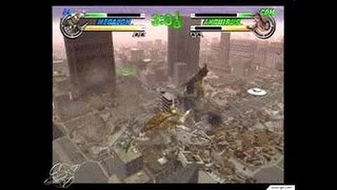 Godzilla: Destroy All Monsters Melee GameCube Gameplay -