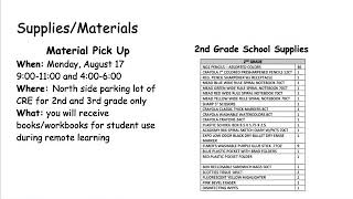 2nd Grade Parent Orientation slideshow