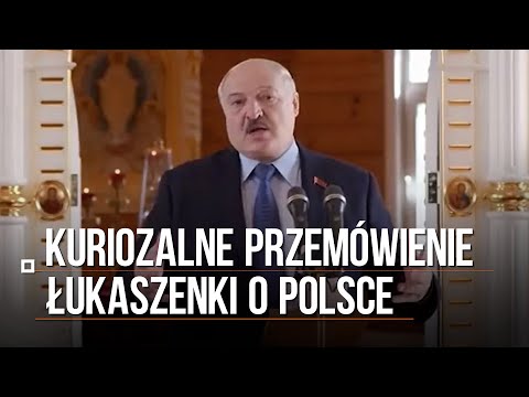Kuriozalne przemówienie Łukaszenki o Polsce z okazji Wielkanocy. Mówił o soli i kaszy