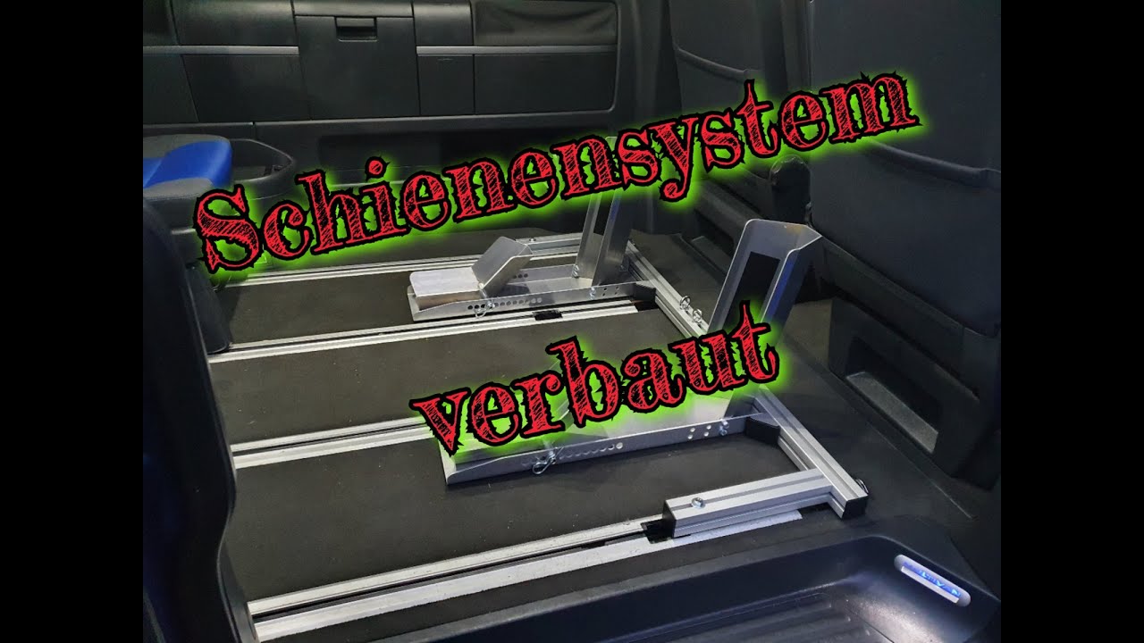 Erledigt - VW T5 Multivan Motorradtransport-Befestigungspunkte Nutsteine  Verzurrösen Zurrpunkte