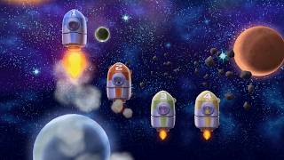 Mario Party 9 - Mario vs Luigi vs Peach vs Daisy - DK's Jungle Ruins