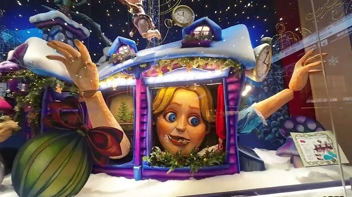 Christmas Display Umeda Hankyu Osaka 2022 Alice in...