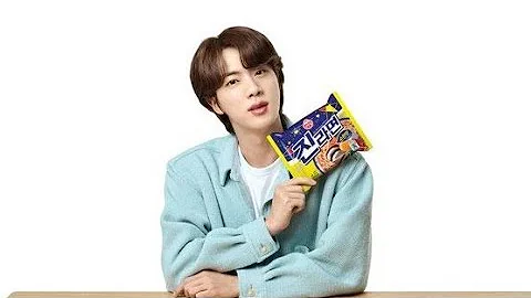 BTS jin x jin Ramen ad|#jin#jinramen