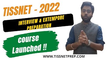 Start your Online Interview & Extempore for TISS 2022 | How to Prepare for TISS OPI & Extempore