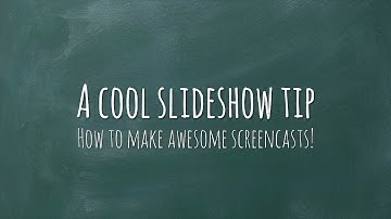 Articulate Replay tutorial: Create a screencast video using a PowerPoint slideshow