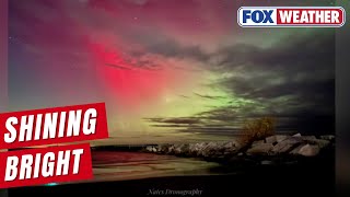 Northern Lights Shine Across The U.S. After Geomagnetic Storm