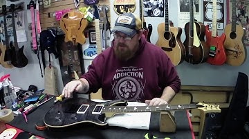 1st string change to the EverTune PRS FOR Cameron of Eugene Levy