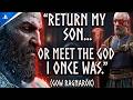 Kratos vs Odin: The Chilling "Return My Son" Scene [PS5]