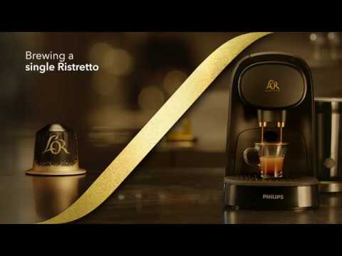 Cafetera L'Or Barista. Cómo configurar y usar 