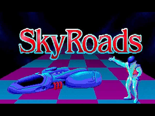 Skyroads - Jogo da nave que pula no espaço - Gameplay 