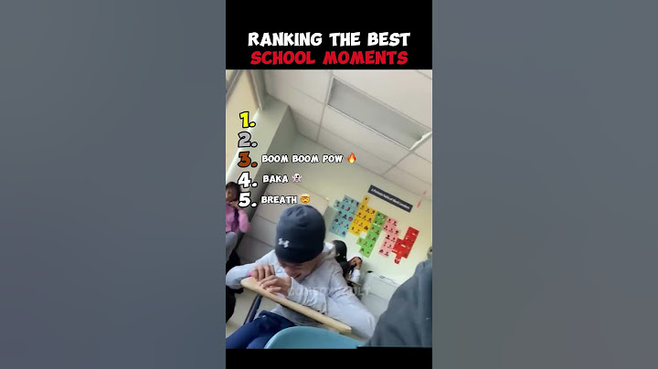 Ranking The Best School Moments!
