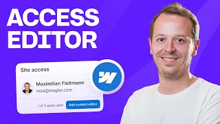 Celebrity How to Access the Editor in Webflow Profile