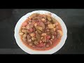 Okra Recipe with Meat and Chickpeas - How to Cook Okra