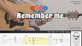 PDF Sample Remember Me - Disney Pixar's Coco OST guitar tab & chords by Kenneth Acoustic.