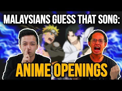 Malaysians Guess That Song: Anime Openings