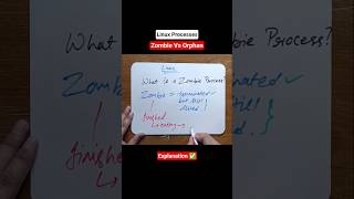 Zombie Vs Orphan Linux Processes Easy Explanation | Technical Commands