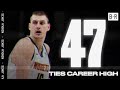 Nikola Jokic Has A Career Game In Blowout Win vs. Jazz